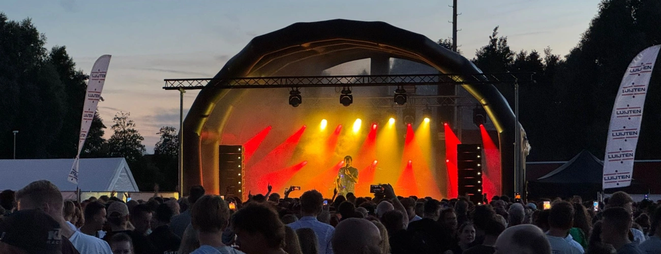 Luijten trotse sponsor van Boost Open Air