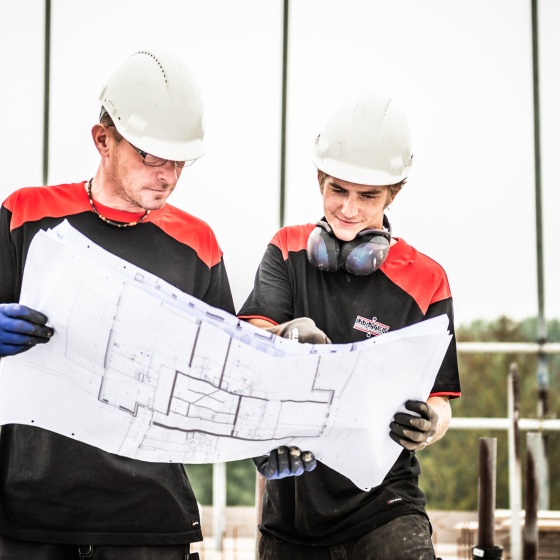 Installateurs en aannemers in de bouw