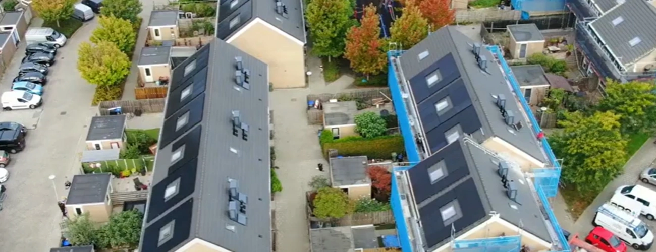 Groot onderhoud/verduurzamingsproject in Stolwijk